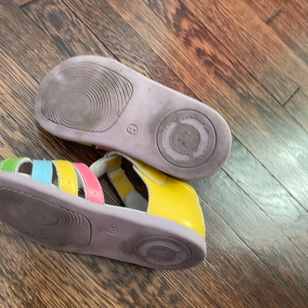 Size 8. Matilda Jane. Rainbow 🌈 shoes. Great used condition.